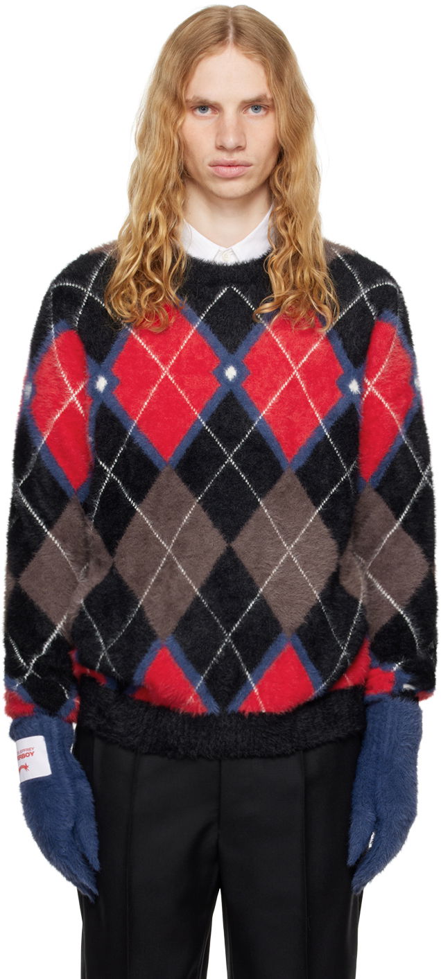 Sveter Charles Jeffrey Loverboy Fluffy Gloves Sweater Rôznofarebný | 42090301, 0