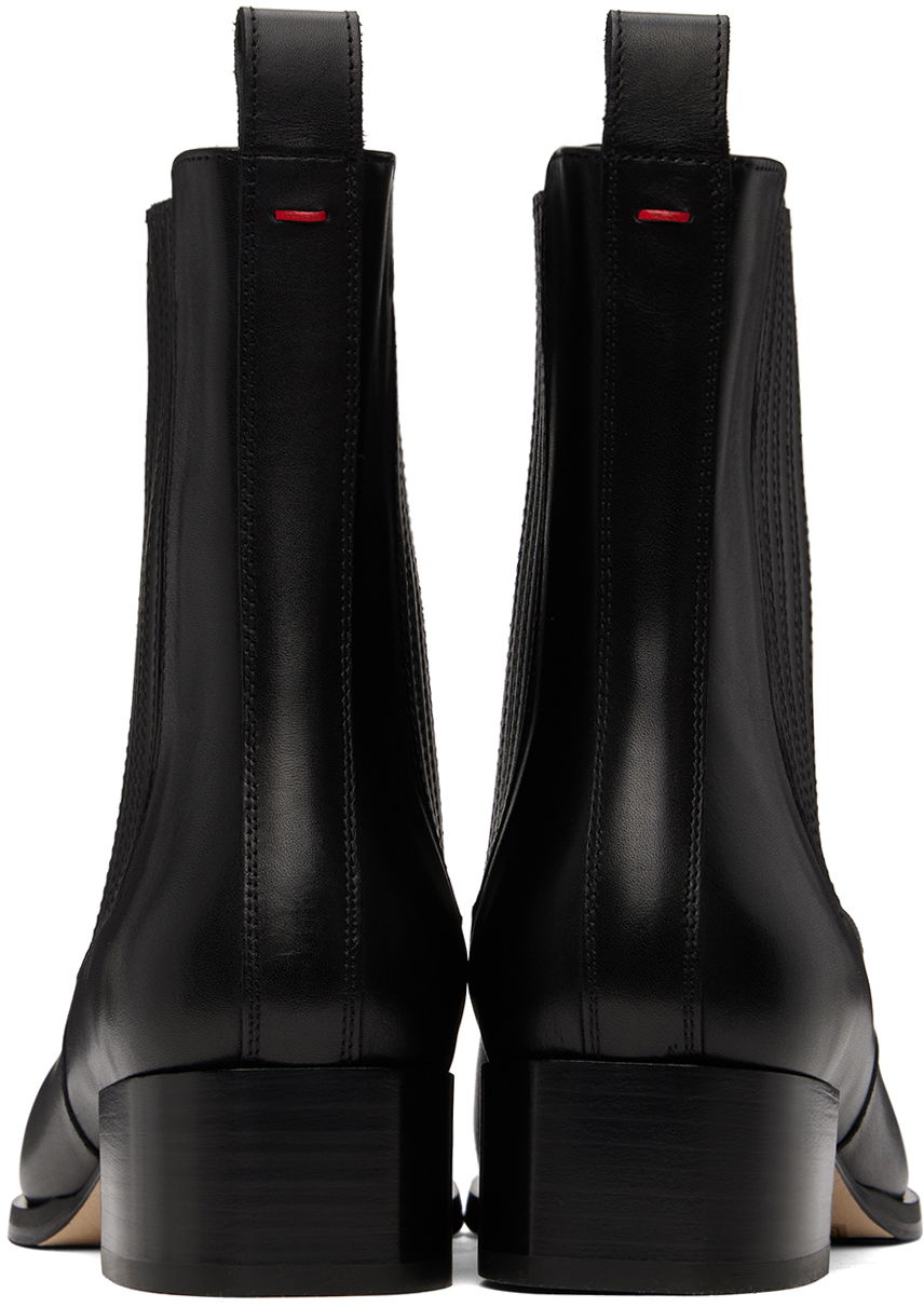 Oblečenie Aeyde Aeyde Neil Leather Ankle Boots Čierna | A11-AB-NOVS40BL-0216-800-001, 1
