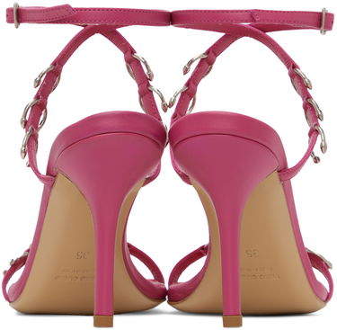 Starostlivosť o obuv Miaou GIABORGHINI Reno Heeled Sandals Ružová | RESA-LNAP, 1