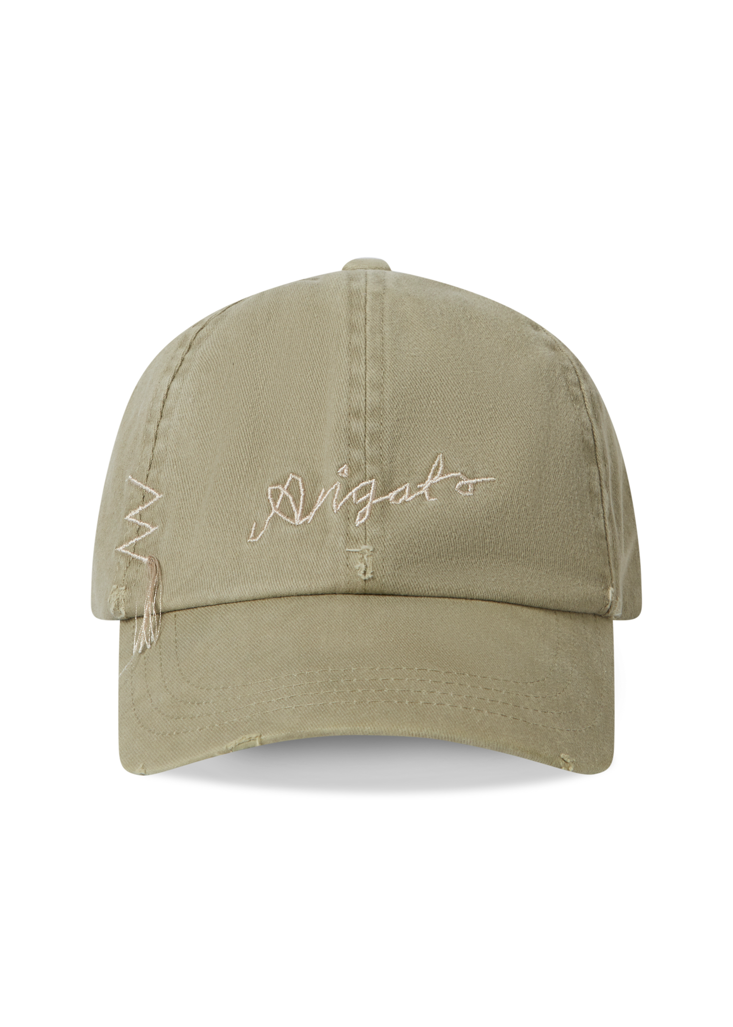 Šiltovka AXEL ARIGATO Distressed Cotton Cap Zelené | X3077002, 1