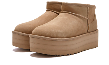 Tenisky a topánky UGG Classic Ultra Mini Platform Béžová | 1135092-MDSD, 3