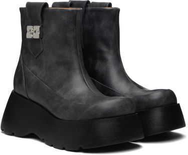 Tenisky a topánky GANNI Kat Low Boots Čierna | S3222, 3