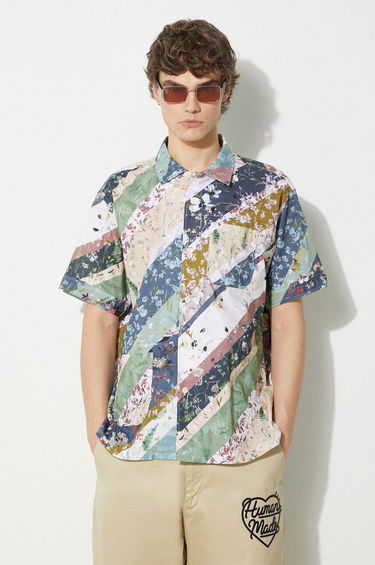 Košeľa Engineered Garments Camp Shirt Regular Modrá | OR019.WF094, 0
