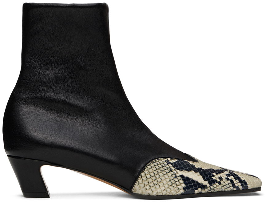 Tenisky a topánky Khaite KHAITE 'The Nevada Stretch Low' Ankle Boots Čierna | F1068-829, 0