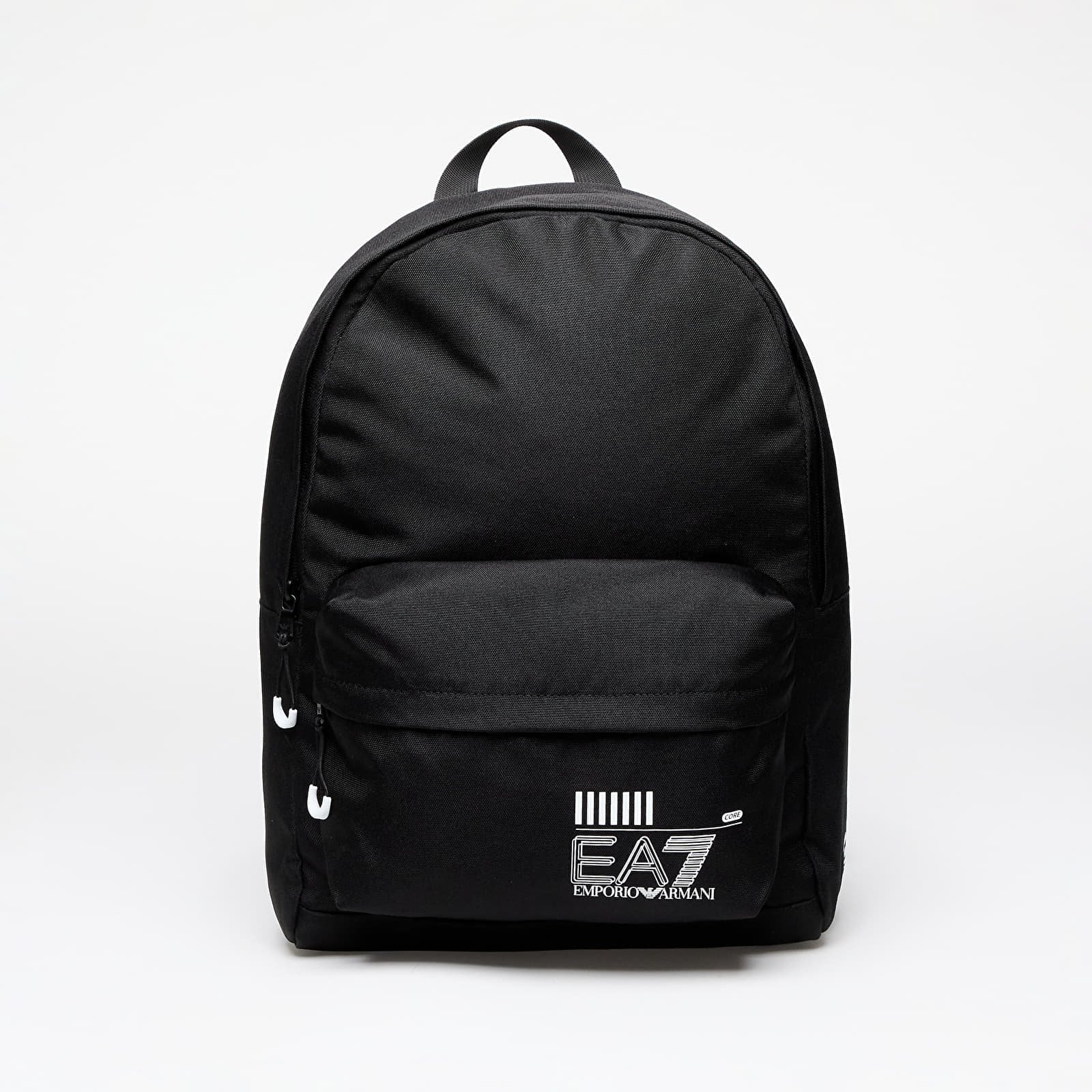 Backpack EA7 Unisex Backpack Black/ White Logo, Universal