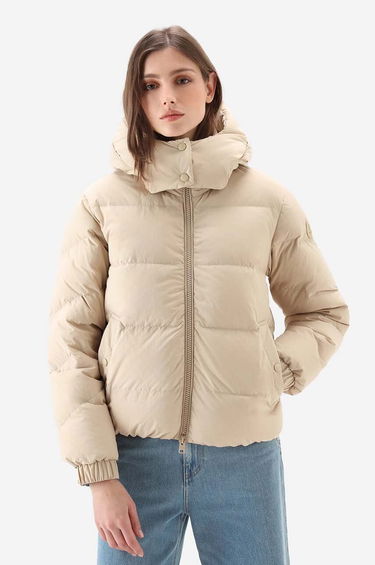 Prešívaná bunda WOOLRICH Puffer Jacket Béžová | CFWWOU0795FRUT3327, 0