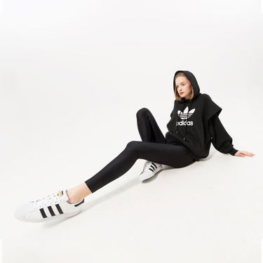 Mikina adidas Performance Trefoil Hoodie Čierna | IC5576, 6