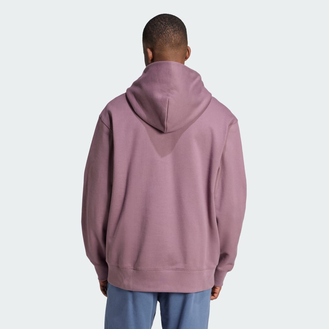Mikina adidas Performance Premium Essentials Fialová | IX9809, 1