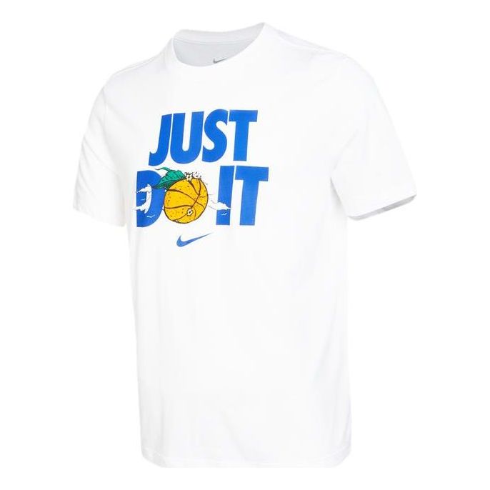 Tričko Nike Just Do It Basketball Graphic T-Shirt Biela | DV1213-100