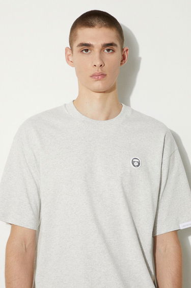 Tričko AAPE by A Bathing Ape AAPE T-Shirt Šedá | AAPTEM1414XAM, 4