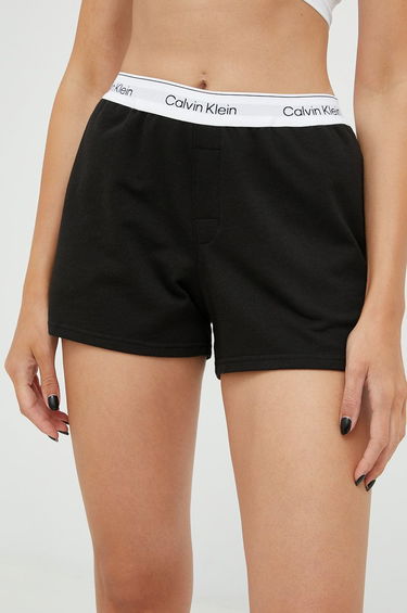 Pyžamo CALVIN KLEIN Pyjama Shorts Čierna | 000QS6871E.9BYY, 0