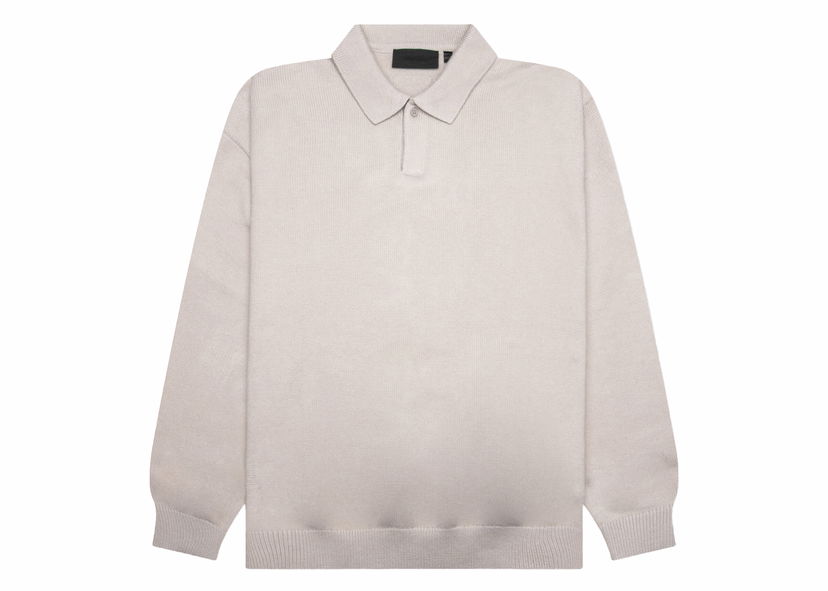 Polo tričko Fear of God Knit Polo Silver Cloud Šedá | 192BT232182F