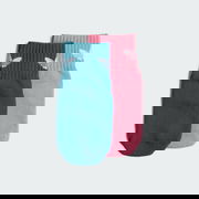 Anti-Slip Quarter Socks - 2 Pairs