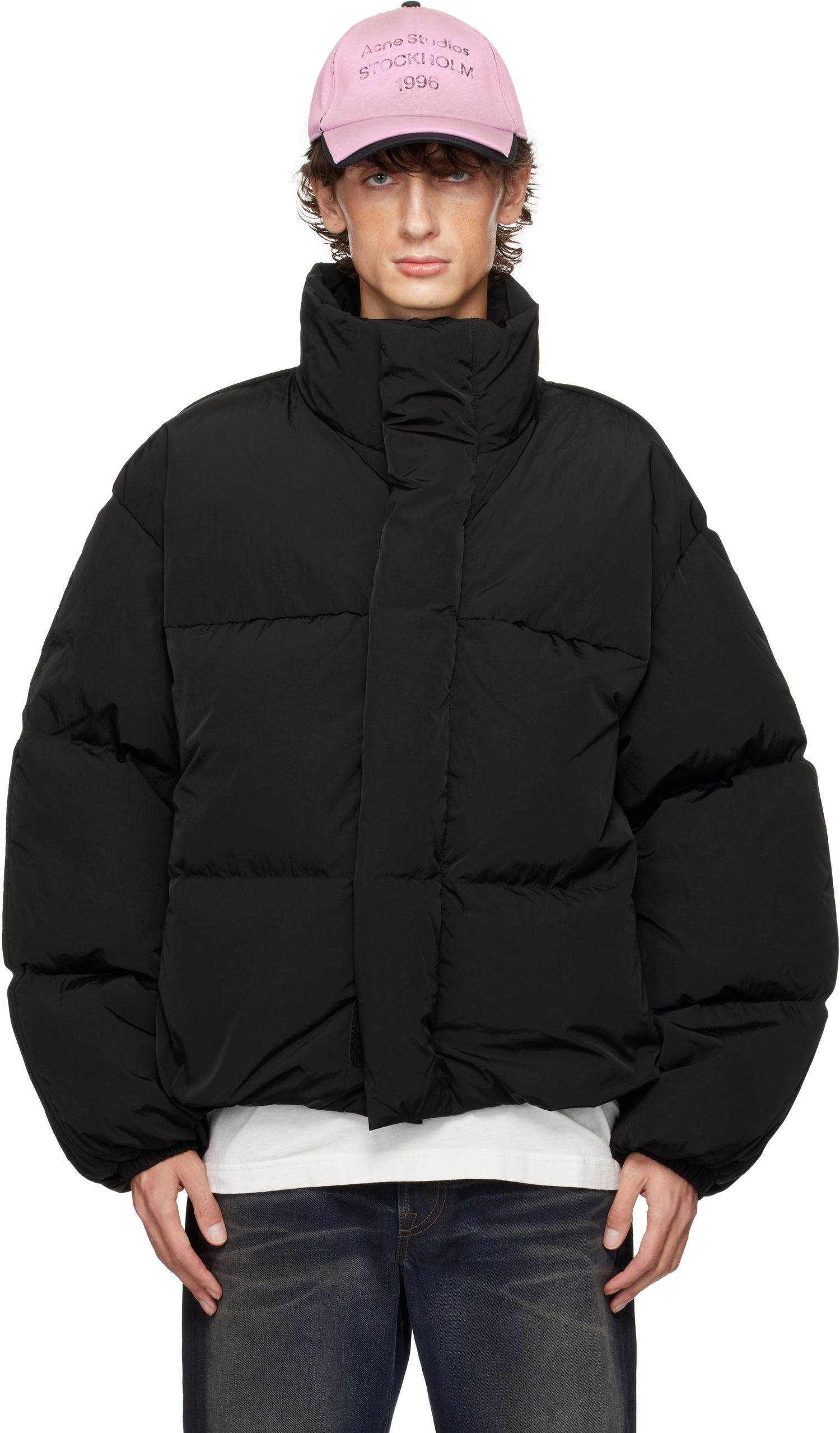 Prešívaná bunda Acne Studios Puffer Down Jacket Čierna | B90790-, 0