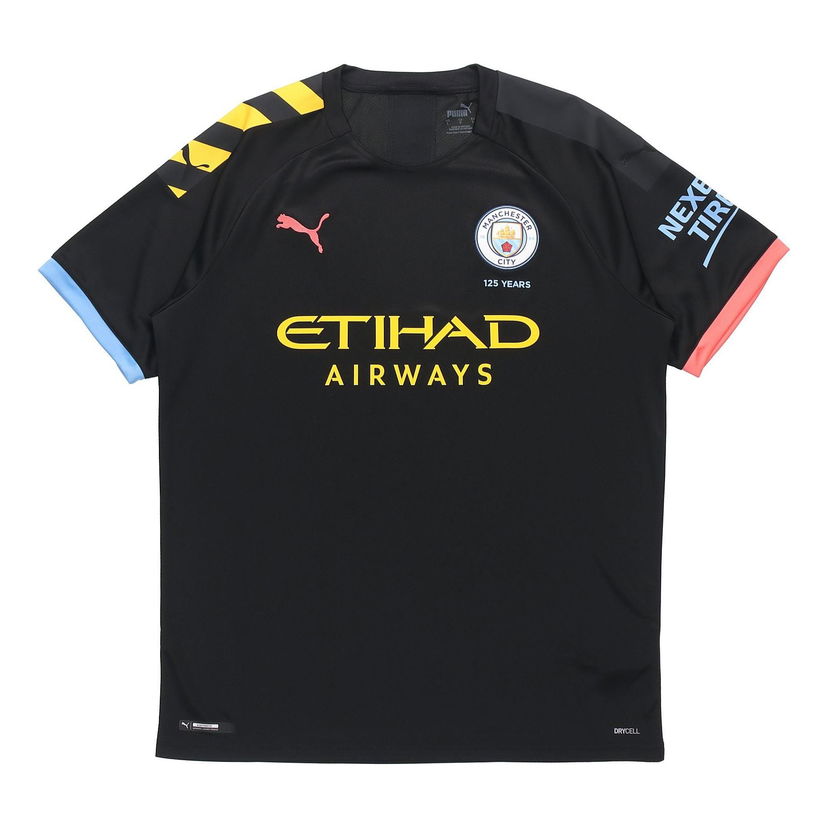 Dres Puma Manchester City 2019-2020 Away Jersey Čierna | 755590-02