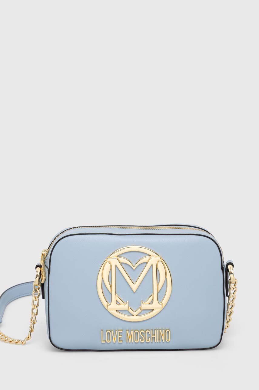 Kabelka Moschino Love Handbag Modrá | JC4033PP1GLD0700, 0