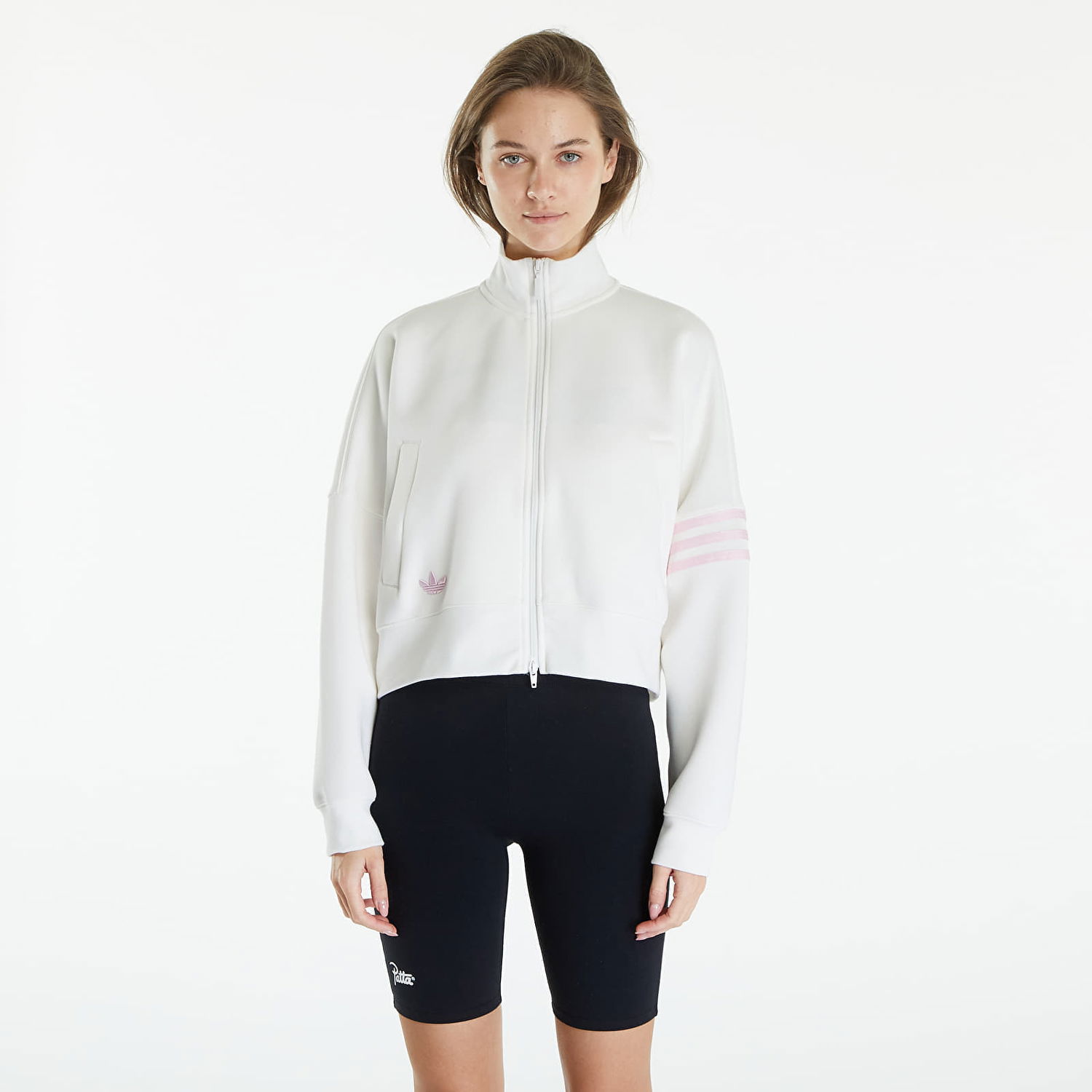 Mikina adidas Originals Neuclassics Track Top Cloud White/ Clear Pink Biela | IU2506, 0