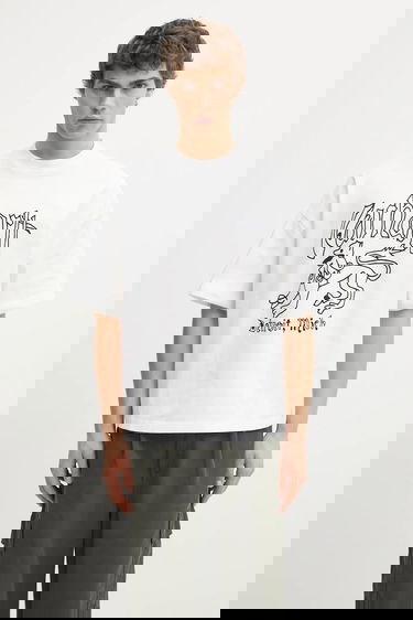 Tričko Carhartt WIP Hackwork S/S Graphic T-Shirt Biela | I035434.260, 0