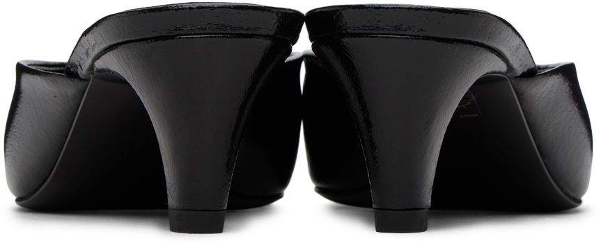 Tenisky a topánky TOTEME Patent Leather Mule Heels Čierna | 241-WAS975-LE0046, 1