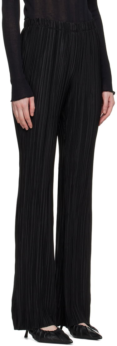 Nohavice Anine Bing Anine Bing Women's Billie Pleated Trousers Čierna | A-03-3148-000, 1