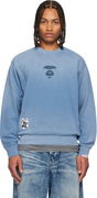 Moonface Crew Neck Sweatshirt