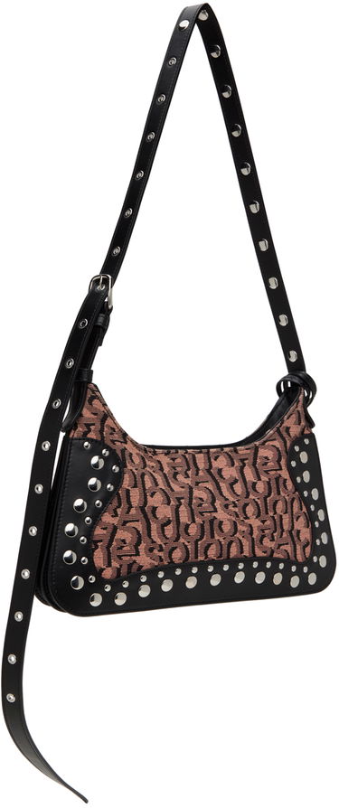Kabelka Acne Studios Acne Studios Monogram Platt Mini Bag Hnedá | A10211-, 2