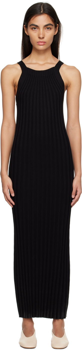 Šaty Loulou de Saison Loulou de Saison Otama Midi Dress Čierna | OTAMA, 0