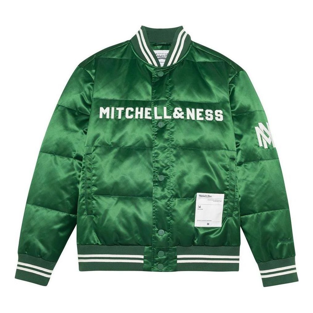 Bomber bunda Mitchell & Ness Mitchell & Ness Padded Bomber Jacket Zelené | MNSYAWTODJ025-GRN, 0