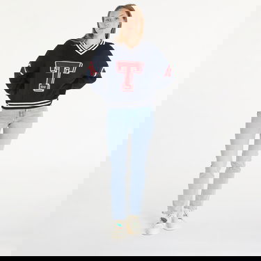 Sveter Tommy Hilfiger Letterman Sweater Blue Navy | DW0DW18519 C1G, 2