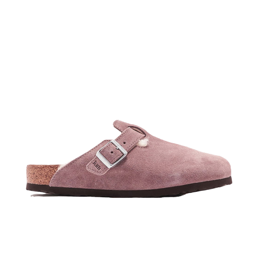 Tenisky a topánky Birkenstock Boston Shearling Kith Antler Taupe Ružová | 1020856