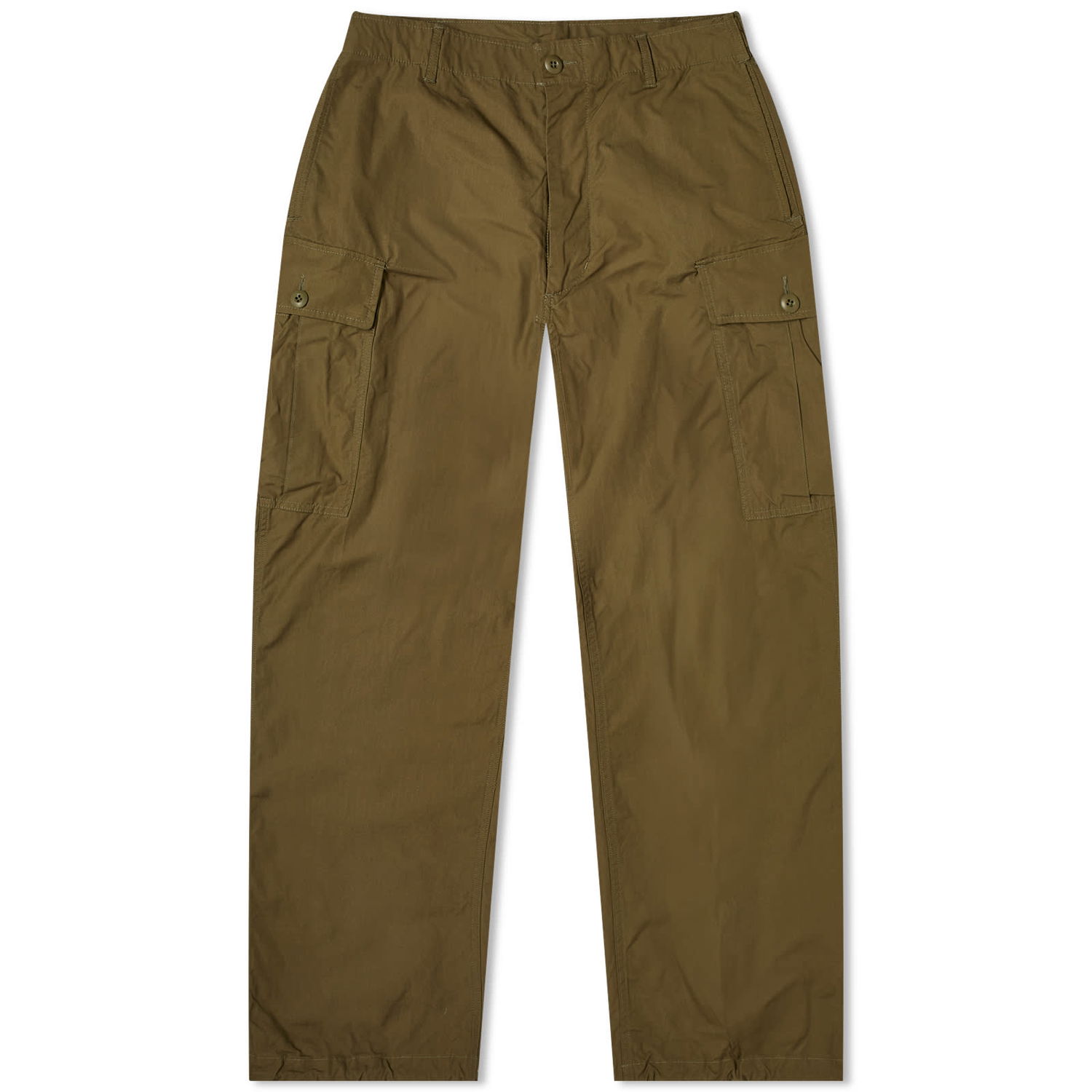 Cargo nohavice BEAMS Beams Plus Mil 6 Pocket Ripstop Pants Zelené | 3824-0081-803-67, 0