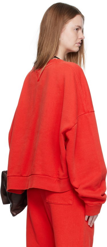 Mikina Entire Studios Entire Studios Box Crew Sweatshirt Červená | ES2126CH, 2
