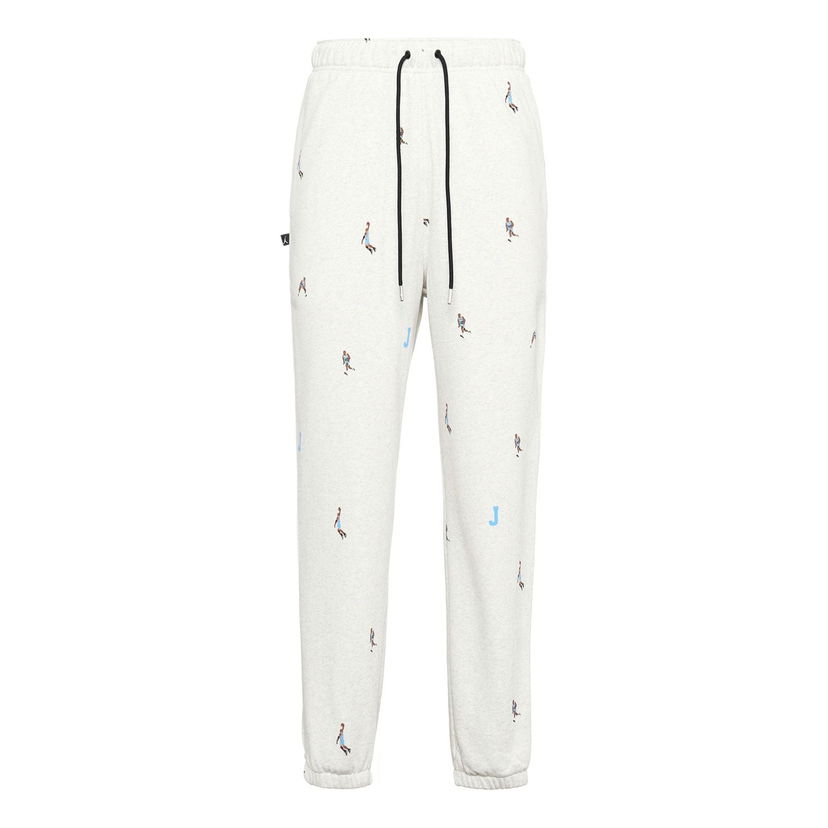 Tepláky Jordan Essentials Knit Patterned Pants Šedá | DH3520-141