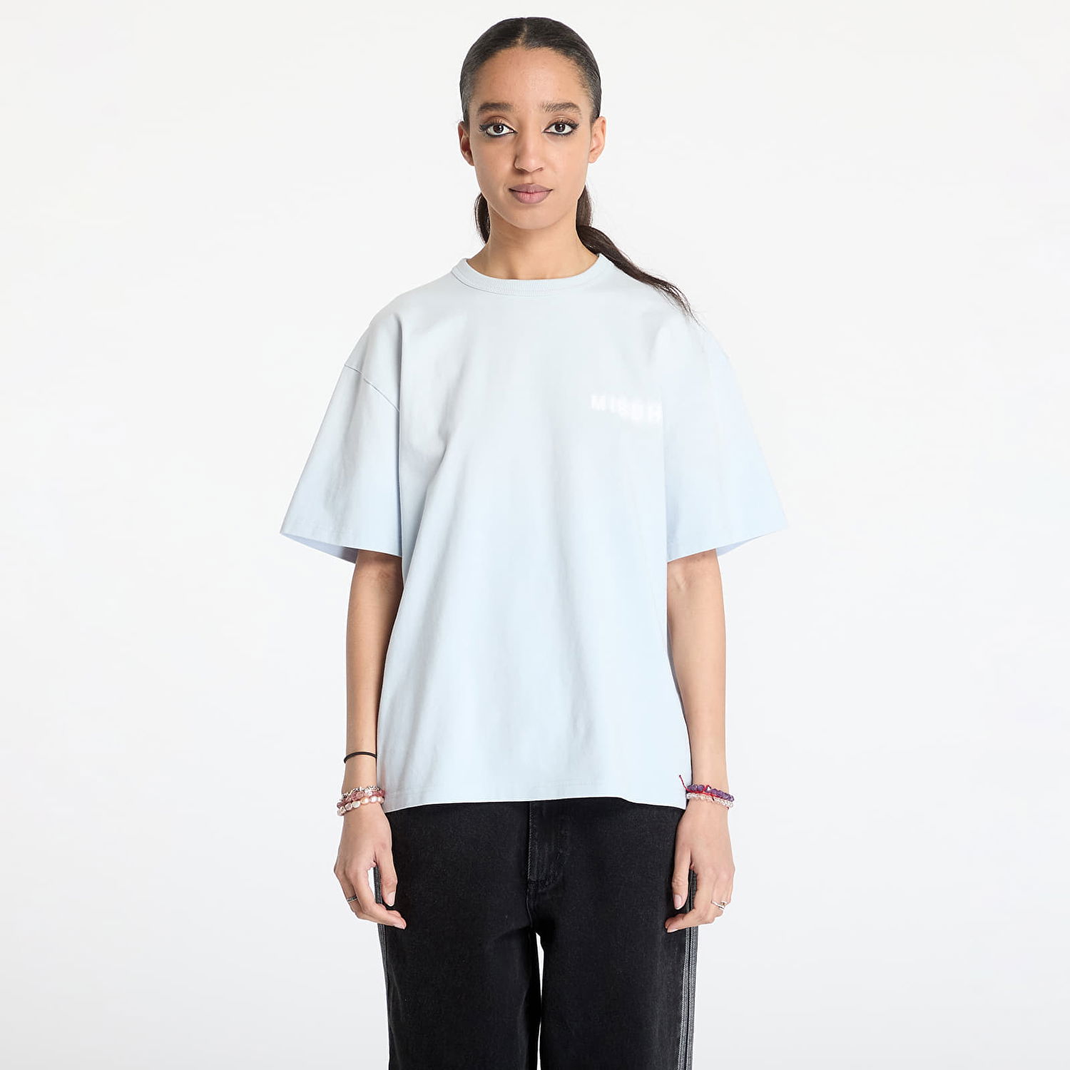 Tričko MISBHV MISBHV Community Ocean Washed T-Shirt Modrá | 250M117, 0