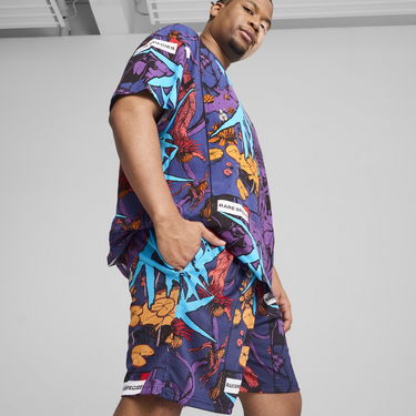 Šortky Puma Melo Phoenix Basketball Shorts Fialová | 630689_01, 4