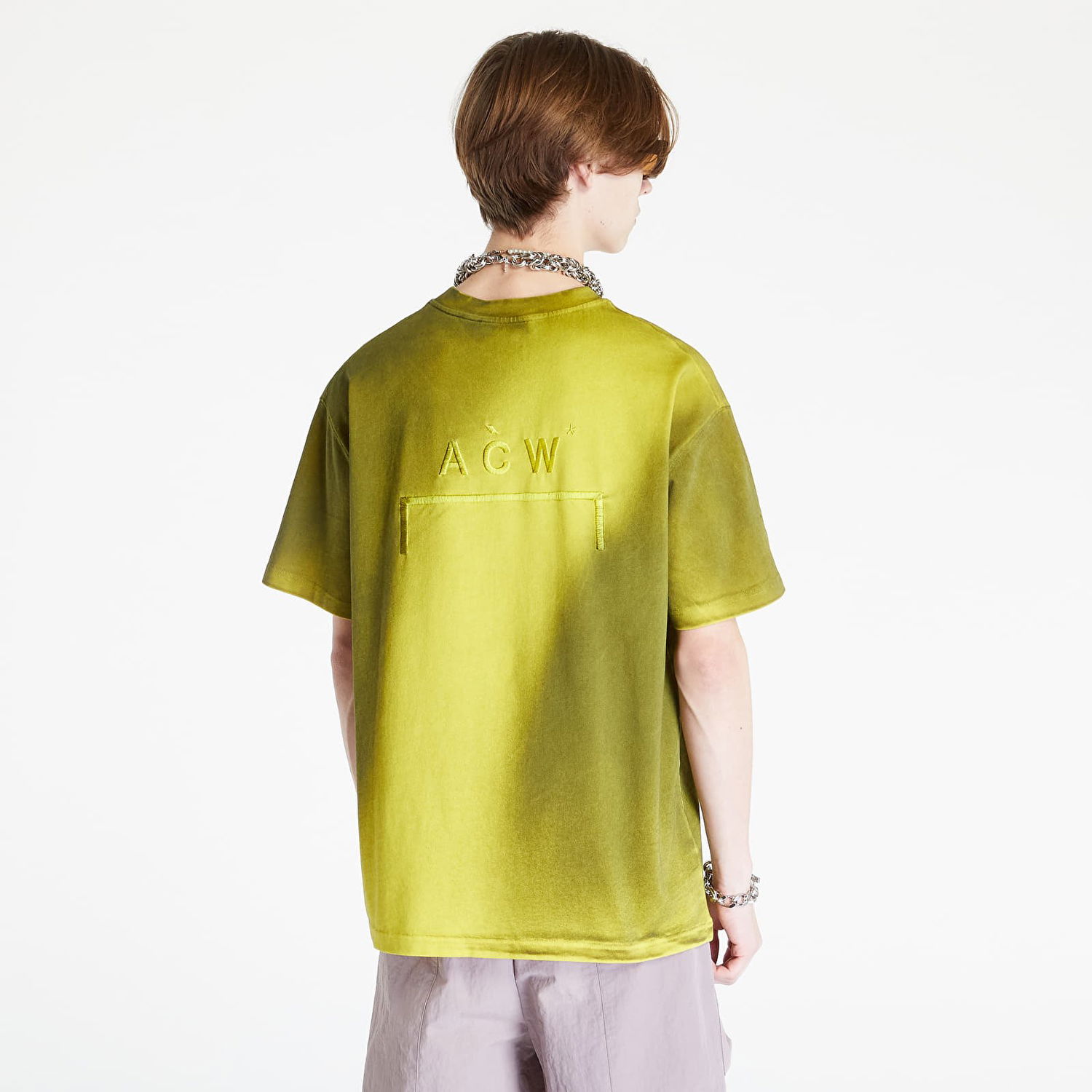 Tričko A-COLD-WALL* Gradient T-Shirt Rôznofarebný | ACWMTS109 Tuscan Yellow, 0