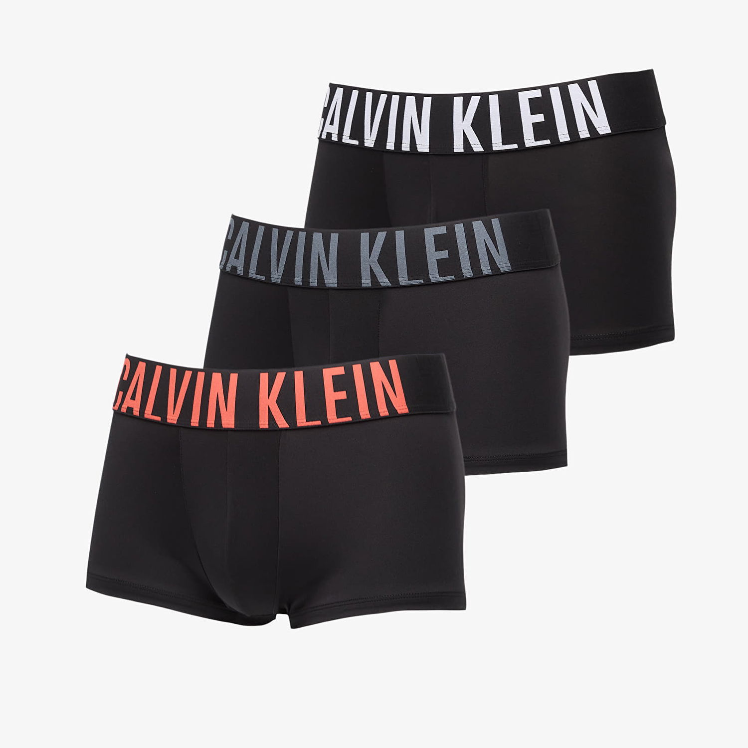 Boxerky CALVIN KLEIN Low Rise Trunk 3-Pack XL Čierna | 000NB3611A 2QS, 0