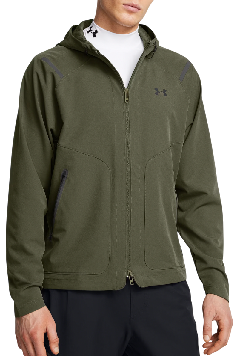Mikina Under Armour Unstoppable Hooded Jacket Zelené | 1389354-390, 0
