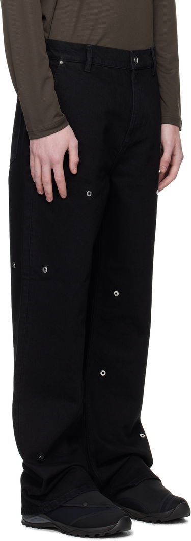 Džínsy HELIOT EMIL HELIOT EMIL Lux Denim Trousers Čierna | PREAW25_M_10_202_BLK01, 4