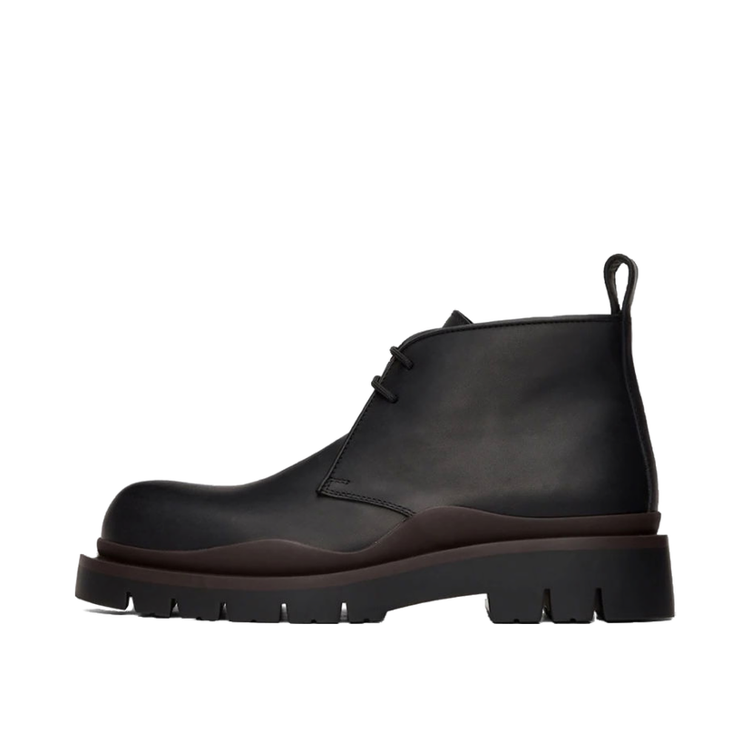 Tenisky a topánky Bottega Veneta Leather Desert Boots Čierna | 667074VBS501314