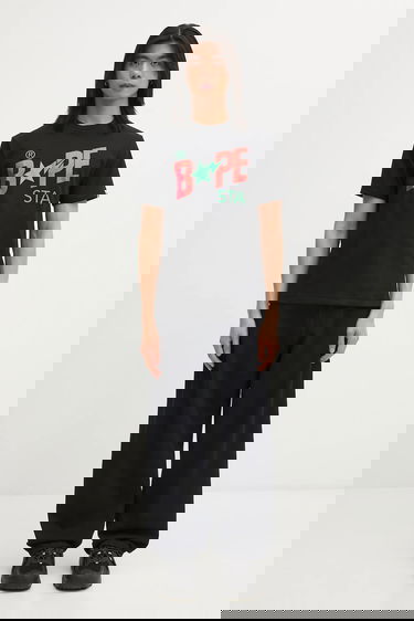 Tričko BAPE BAPE STA Graphic T-Shirt Čierna | 001TEL301022M, 4