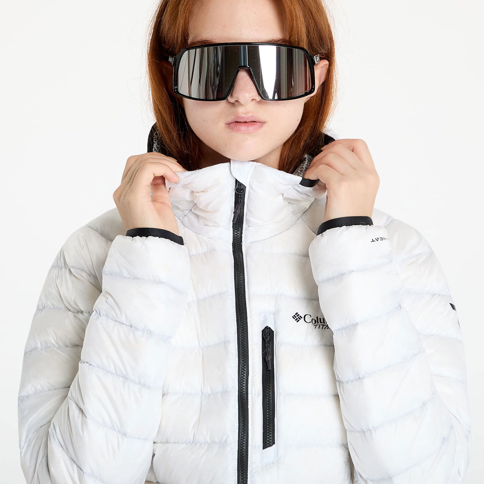 Arctic Crest™ Down Hooded Jacket White