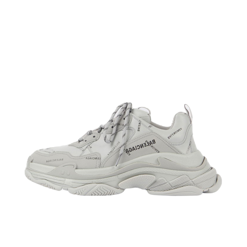 Tenisky a topánky Balenciaga Triple S Allover Logo Gray Šedá | 536737W2FA11210