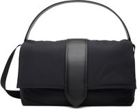 La Croisière 'The Bambino messenger' Nylon and Leather Bag