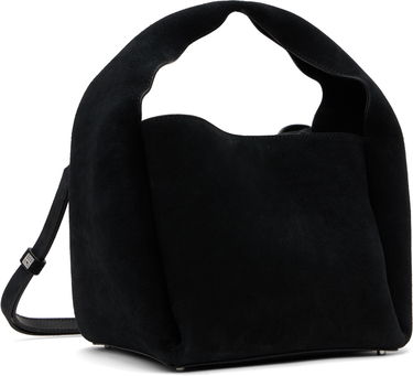 Kabelka TOTEME Bucket Suede Shoulder Bag Čierna | 241-WAL998-LE0050, 4
