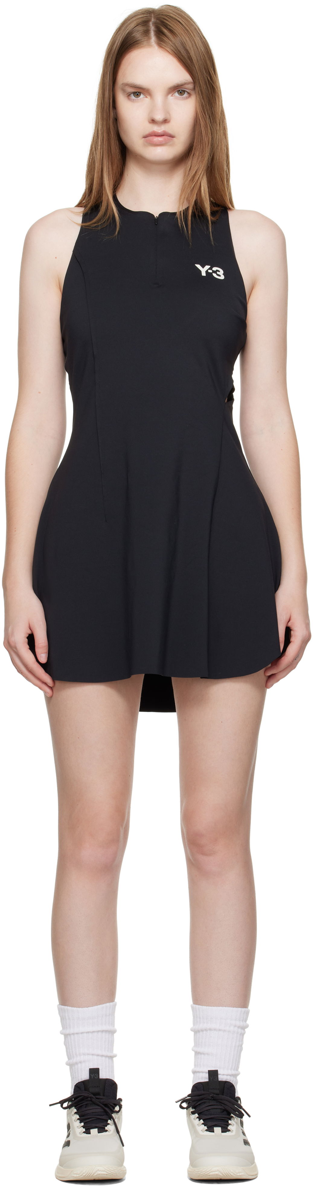 Šaty Y-3 US Open Tennis Pro Sport Dress Čierna | JZ9304, 0