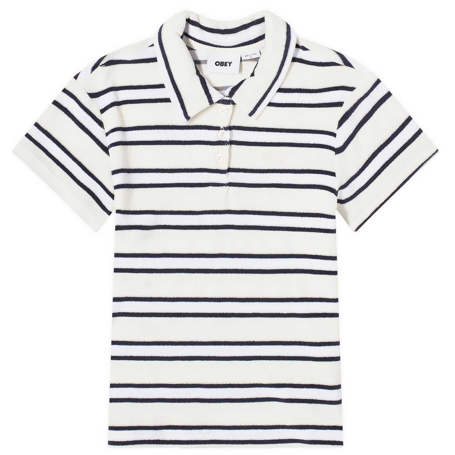Polo tričko OBEY Sol Polo Biela | 231090006-UBL, 0