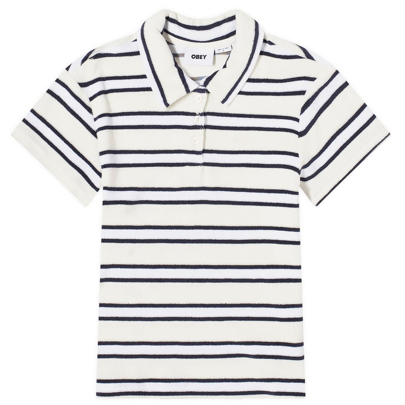 Polo tričko OBEY Sol Polo Biela | 231090006-UBL