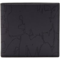 Peňaženka Alexander McQueen Graffiti Logo Billfold Wallet Čierna | 6021371AAQ4-1000, 2