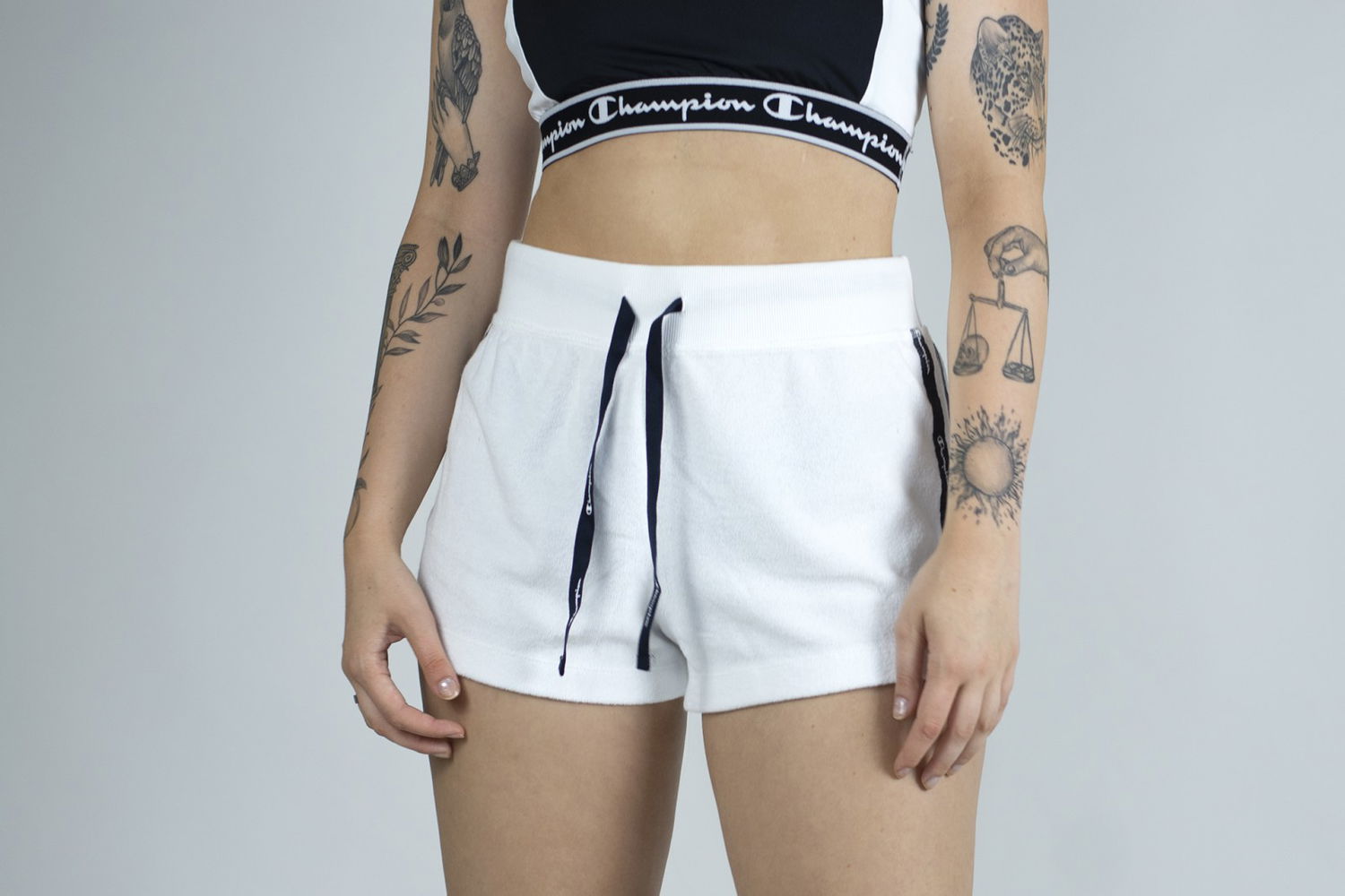 Šortky Champion Shorts Champ Biela | 112663-WW001, 0